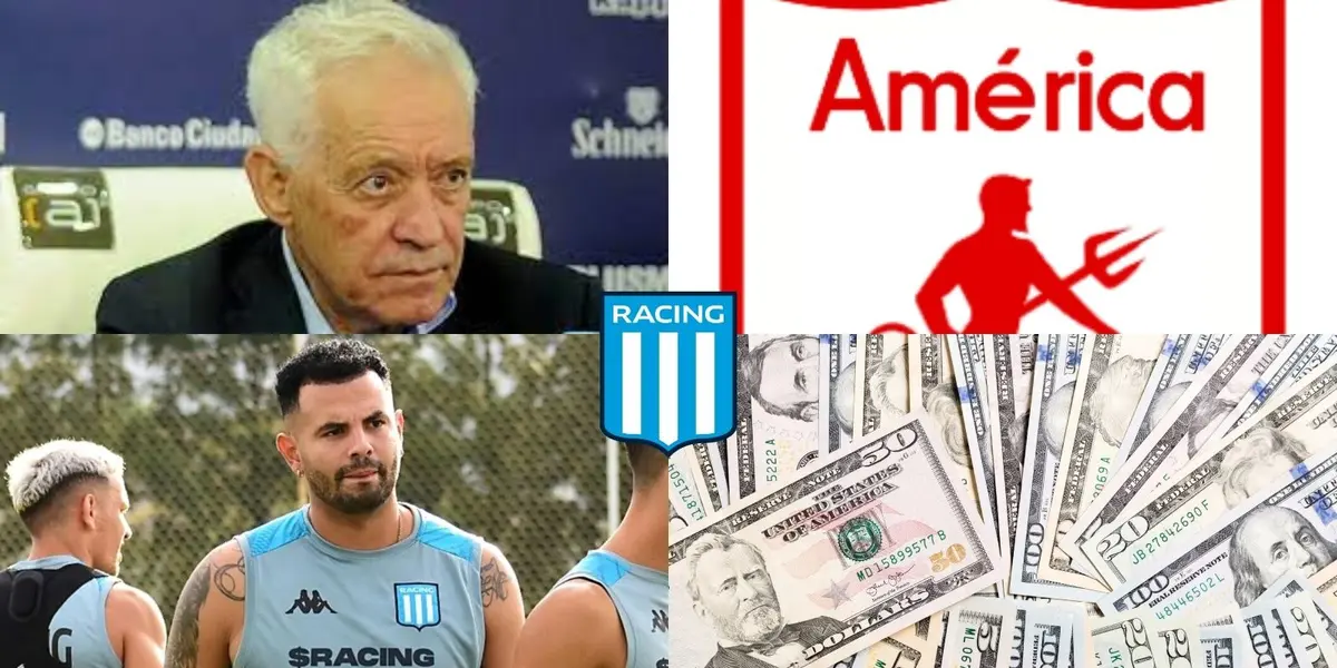 América de Cali quiere llevarse a Edwin Cardona y Racing no ve con malos ojos que se lo lleve, siempre y cuando paguen lo que se invirtió en él.