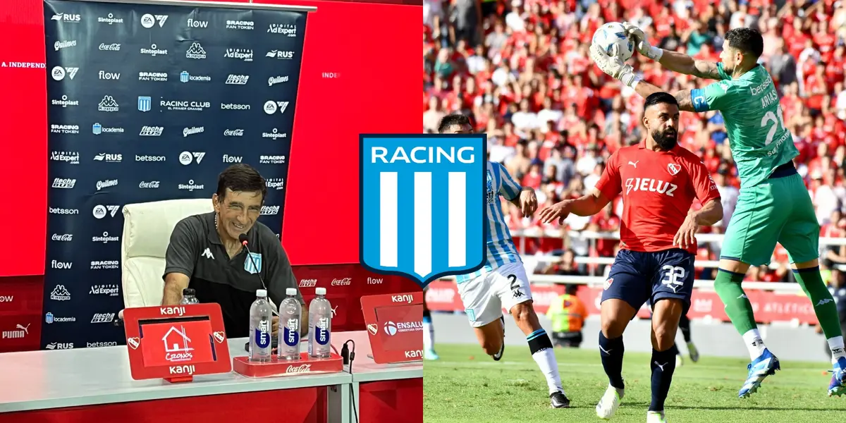 Costas ganó su primer clásico de Avellaneda como DT de Racing.