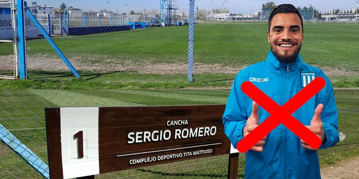 Destaparon el verdadero motivo por el cual removieron el cartel con el nombre del arquero.