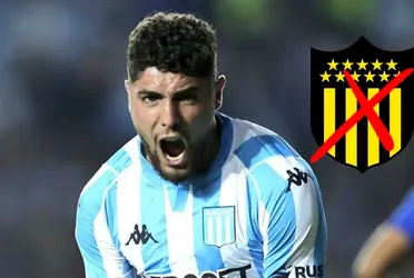 El centro delantero de Racing tendría todo acordado para jugar en un club de Argentina.