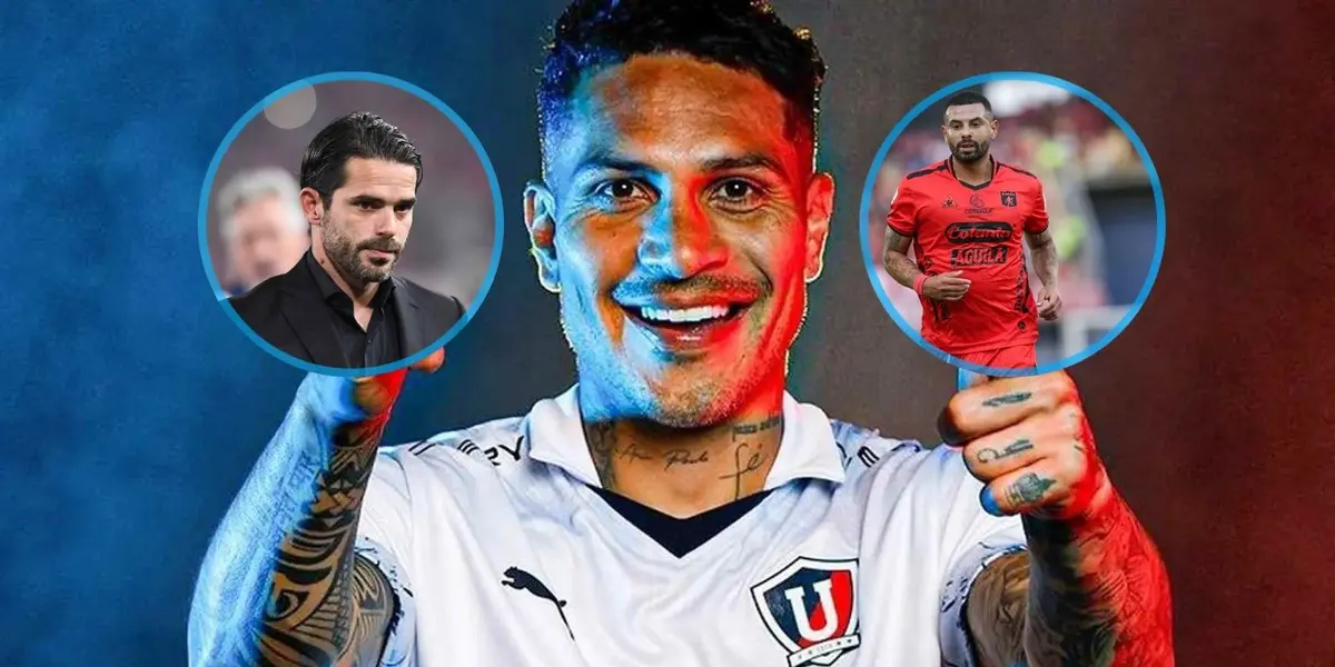 El colombiano envió un palito al ex entrenador de la Academia al felicitar a Paolo Guerrero.