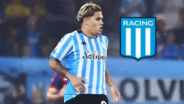El colombiano sigue enamorando a los hinchas de Racing con su juego