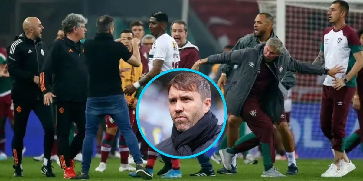 El conjunto de Coudet perdió el encuentro contra Fluminense y quedó afuera de la Libertadores