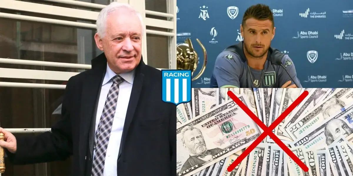 El defensor no se puede poner de acuerdo con la dirigencia de Racing y su ciclo en el club estaria terminado.