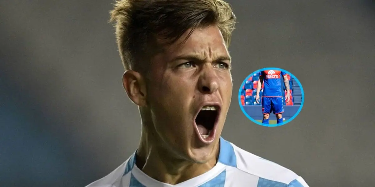 El delantero argentino dejó a la Academia y ya se vistió con los colores de su nuevo club.