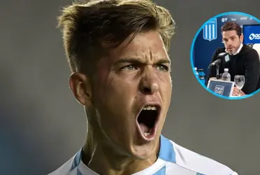 El delantero Argentino se fue de Racing a otro club argentino