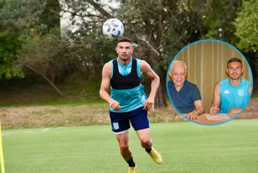 El delantero con pasado en Instituto manifestó su alegría de estar en Racing