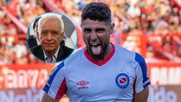 El delantero se encuentra jugando en Argentinos Juniors