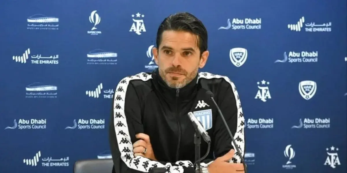 El entrenador de Racing brindó una conferencia de prensa previo al duelo con el Taladro