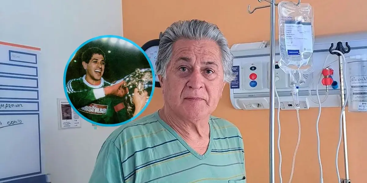 El ex-arquero de Racing fue internado por un cuadro de neumonía bilateral.
