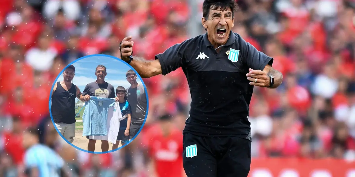 El ex jugador mostró su felicidad hacia el DT por ganar el clásico.