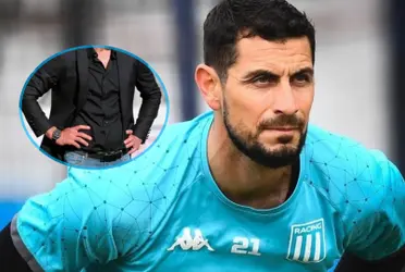 El ex jugador respaldó a Gaviota como arquero de Racing