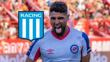El ex Racing ya lleva dos partidos como titular en el Bicho
