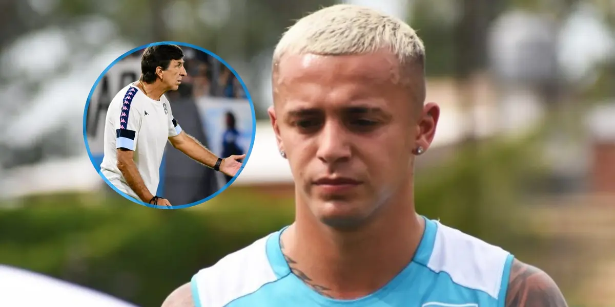 El futbolista espera su momento para debutar en Avellaneda.