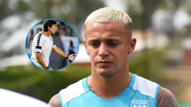 El futbolista espera su momento para debutar en Avellaneda.