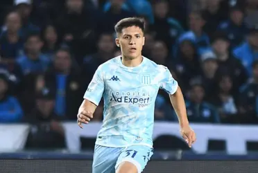 El joven futbolista de la Academia realizó un posteo en Instagram que llamó la atención.