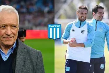 El jugador llegó a un acuerdo con la dirigencia y seguirá siendo jugador de Racing
