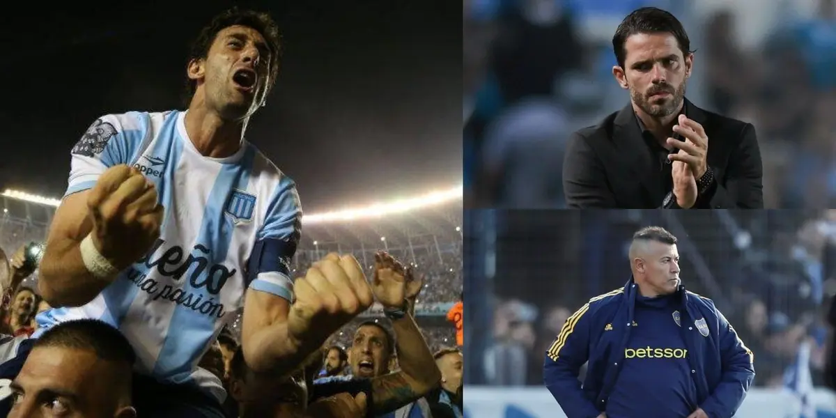 El máximo ídolo de la Academia, habló sobre el encuentro que tendrá Fernando Gago con Jorge Almirón.