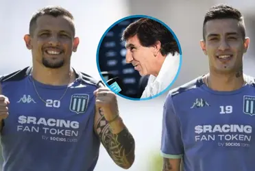 El nuevo entrenador de la Academia se refirió a los dos volantes que tuvieron pocos minutos en 2023.