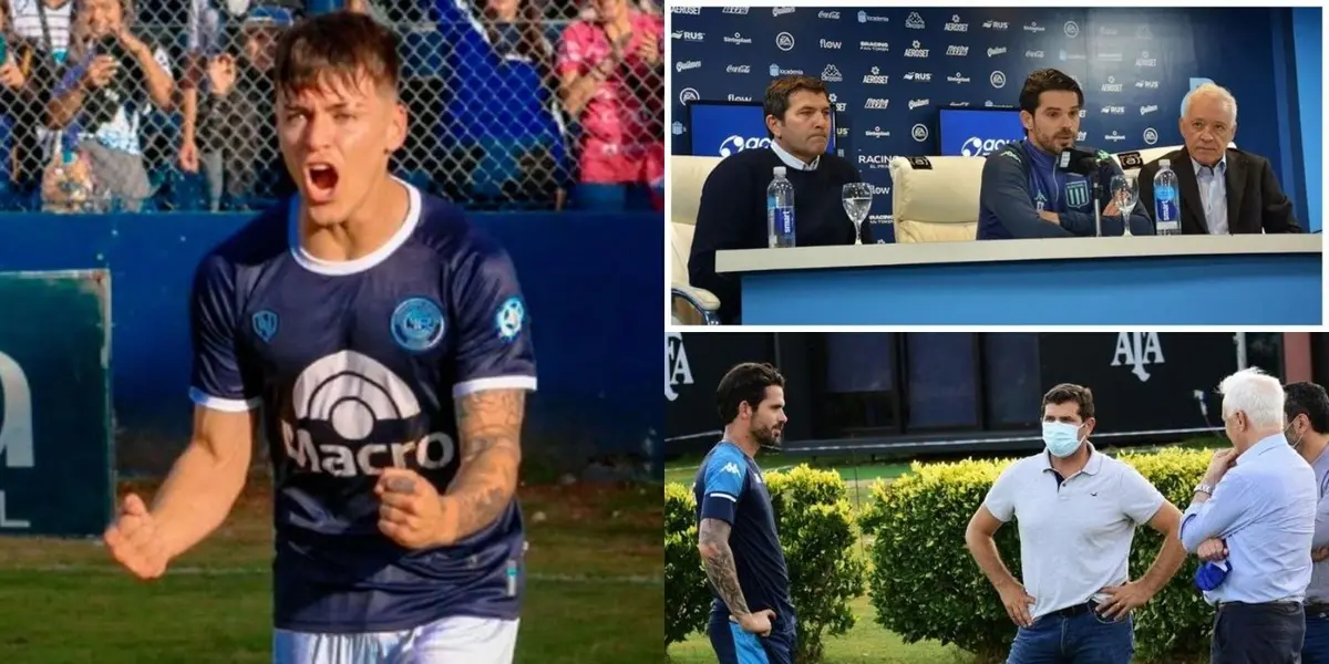 El presidente de Racing tomó una decisión con respecto sobre la posible llegada de Rali a Racing