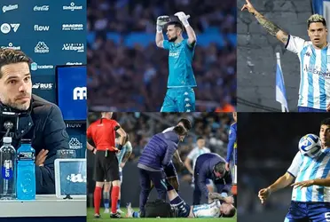 El técnico de la Academia habló sobre las ausencias que tendrá contra Huracán