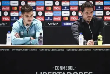 El técnico de la Academia haló sobre el error que derivó en el primer gol de Flamengo