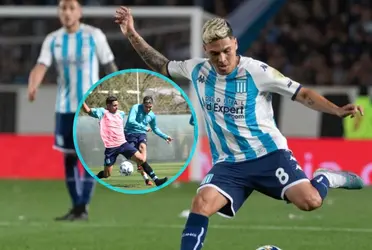 El volante colombiano recibió una mala noticia previo al duelo con Platense.