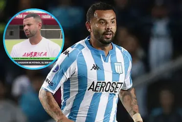 El volante creativo habló en una entrevista y confesó un problema que tuvo cuando era de Racing