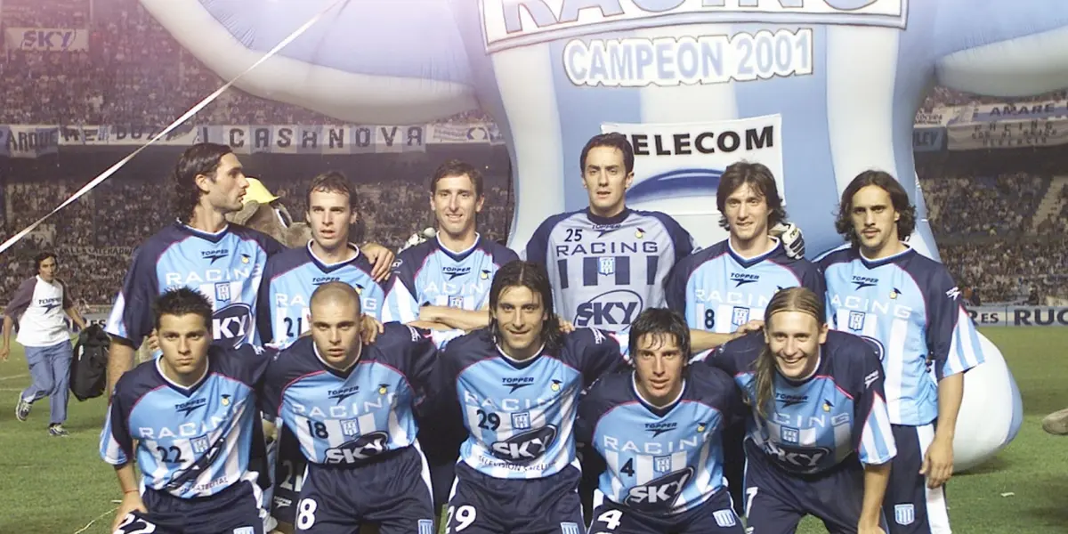 Formó parte de la gran camada que logró conseguir un título en 2001