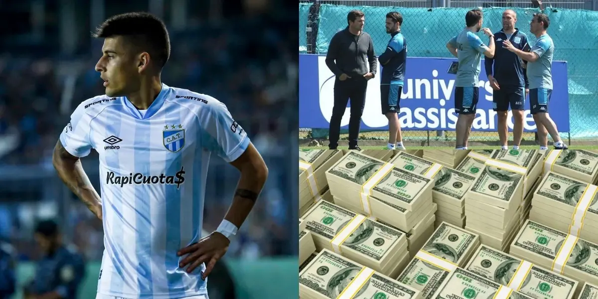 La Academia enviará otra oferta por el volante del club tucumano.