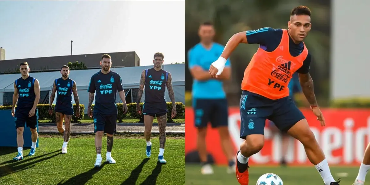 La Albiceleste campeona del mundo compartió la nómina de citados para la doble fecha de clásicos.