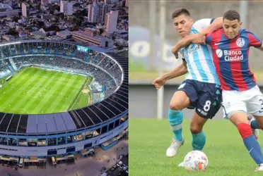 La Reserva de la Academia enfrentará al Ciclón en el Estadio Presidente Perón