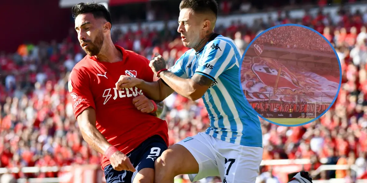 Los hinchas hicieron mal una acción previo a que arranque el partido.