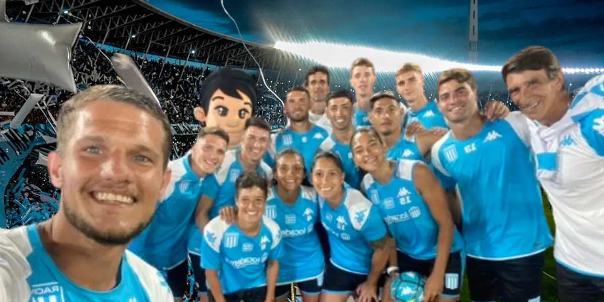 Racing saldrá con todo contra Union y desde el club tuvieron acción para inspirarse.