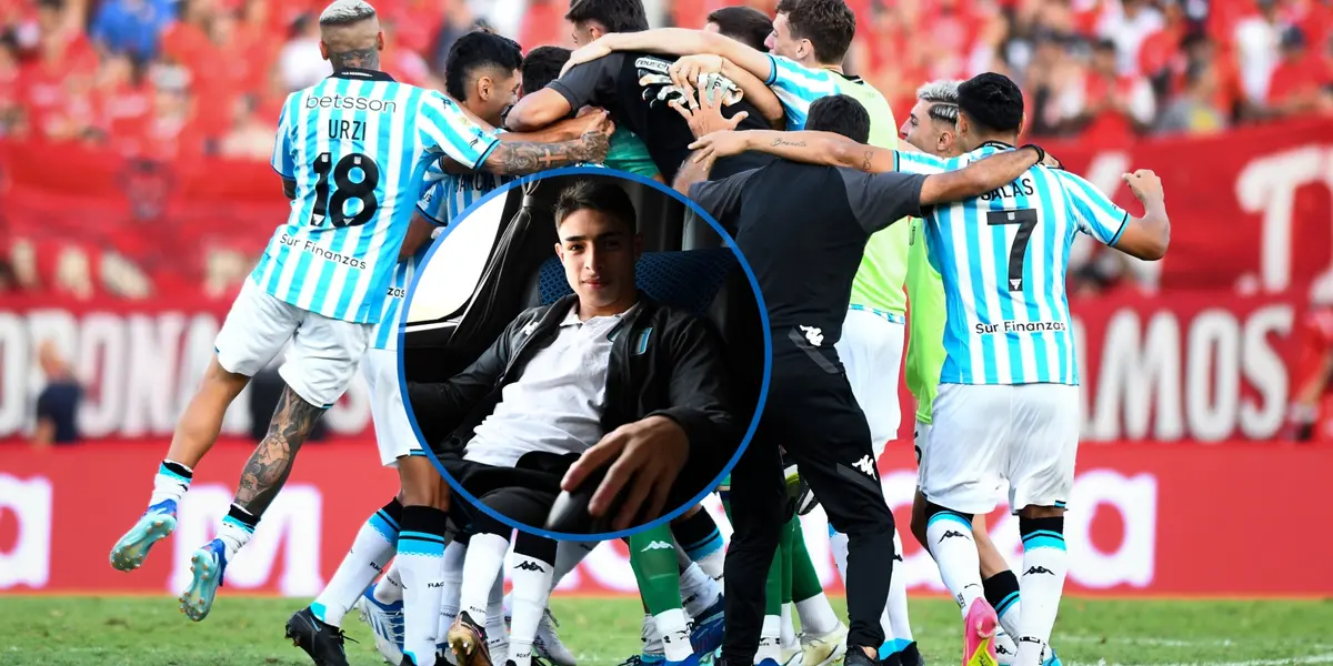 Racing se quedó con el clásico y Trapito cargó al rival.