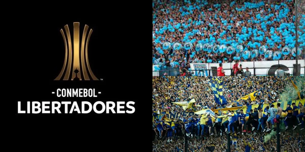 Racing tendrá como rival a Boca en la Copa Libertadores y ninguno podrá tener hinchas visitantes..