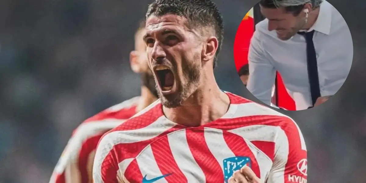 Rodrigo de Paul protagonizó cómico momento con jugadores del Atleti.