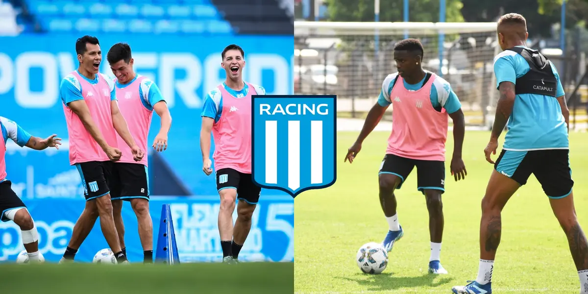 Un jugador de Racing vuelve a estar disponible para Costas.