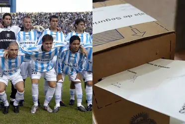 Vistió la camiseta de Racing entre el 2005 y el 2006